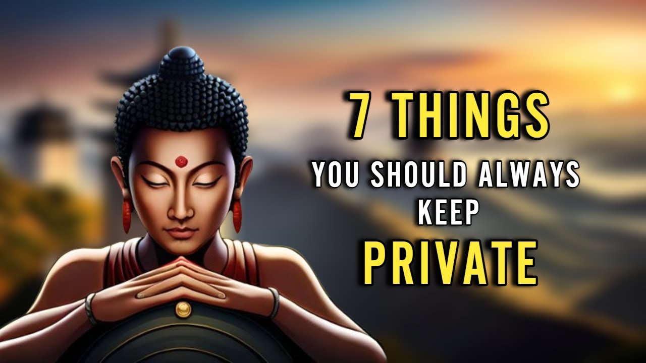 7 Things You Should Always Keep Private | Zen Master Story - YouTube