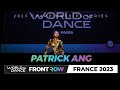 Patrick Ang | FrontRow | World of Dance France 2023 | #wodfr23