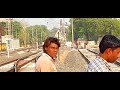 arfc beautiful sharp curve 09433 sabarmati bg patan demu indian railways ir western line