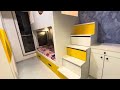 house tour smart u0026 elegant 2bhk home interior design