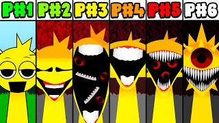 Phase 1 VS Phase 2 VS Phase 3 VS Phase 4 VS Phase 5 VS Phase 6 in Incredibox Sprunki Retake!