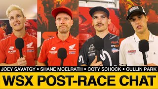 Joey Savatgy, Coty Schock, & More | WSX Post-Race Chat - Perth Night Two