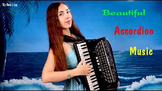 Beautiful Accordion Love Songs Instrumental - Soft Relaxing Romantic Accordion Intrumental Music