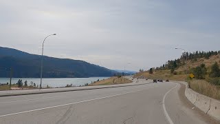 Driving to KELOWNA BC Canada on super smooth Highway 97