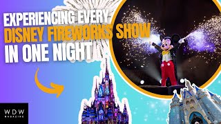 Experiencing Every Disney Fireworks Show in One Night