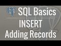 SQL Tutorial for Beginners 3: INSERT - Adding Records to Your Database