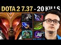 Legion Commander Gameplay Miracle with 20 Kills and 1000 GPM - Dota 2 7.37