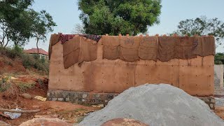 Poured Earth technology - Earthen structure