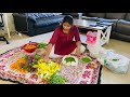 making of bathukamma in our home in usa telangana bathukamma 2021