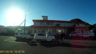 車載アクションカメラ　JRえびの駅　京町温泉駅　鶴丸駅　吉松駅　栗野駅　宮崎県、鹿児島県2017 0101 154057 003