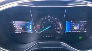 2017 Ford Fusion Hybrid  Acceleration - Top Speed 0-120 MPH