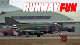 [Phantom forever]RF-4 501sq 2nd Landing 百里基地偵察航空隊着陸