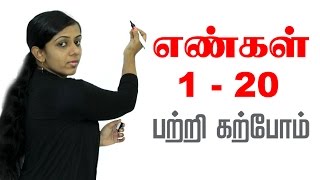 மழலையர் பாடம் | Preschool Tamil | எண்கள் 10-20 | Engal | Numbers 10-20