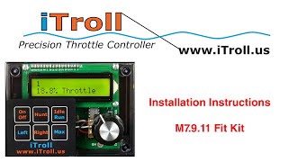 iTroll M7.9.11 Fit Kit Installation Video