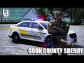 Cook County Sheriff Patrol in SERIOUS FiveM RP Server...