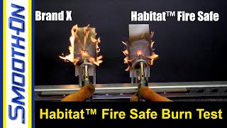 Prueba de quemado de epoxi seguro contra incendios Habitat™