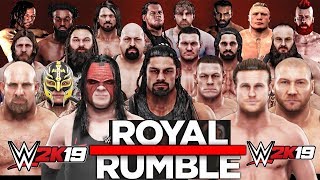 WWE 2K19 || 30-Man Royal Rumble Full Match