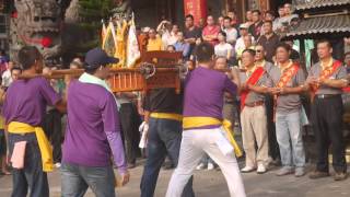 2015/10/18台南大灣南巡宮請王回駕大灣遶境~大灣伍風宮神轎