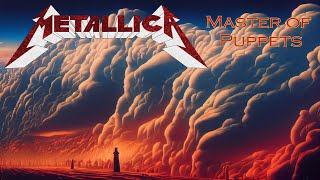 Master of Puppets by Metallica - lyrics as images generated by an AI