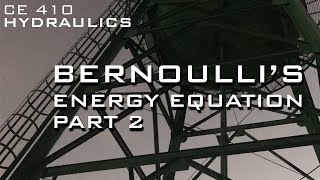 Hydraulics - Bernoulli's Energy Equation - Part 2 (Filipino)