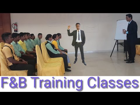 F&B Training Classes | Service Training | Sequence Of Service - YouTube