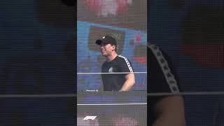 Kimi Parties On The Podium in Mexico! #Shorts