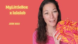 MyLittleBox x lalalab juin 2022 grace \u0026 mila