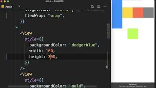 React Native | Fundamentals #29 - Flexbox flexwrap and aligncontent [By Mosh Hamedani]