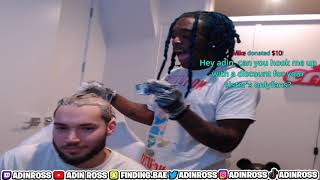 Lil Uzi reacts to adin Ross sister OnlyFans