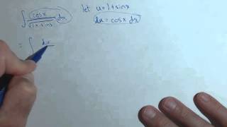 Indefinite Integral with U Substitution 230GWRB4