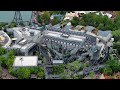 velocicoaster drone footage 4k universals islands of adventure orlando fl