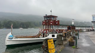 Windermere Lake Cruises Steamer in Profile - MV Tern - Lake District