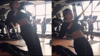 Mr Majnu Actress Nidhi Agarwal Gym Workout Video