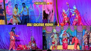 PAPA KO AS A CHEIF GUST BULAYA..❤️😍 || BAALI SUGRIVA YUDH..🙏❤️ || DAY 8 RAMLEELA ❤️🙏 || VLOG 375