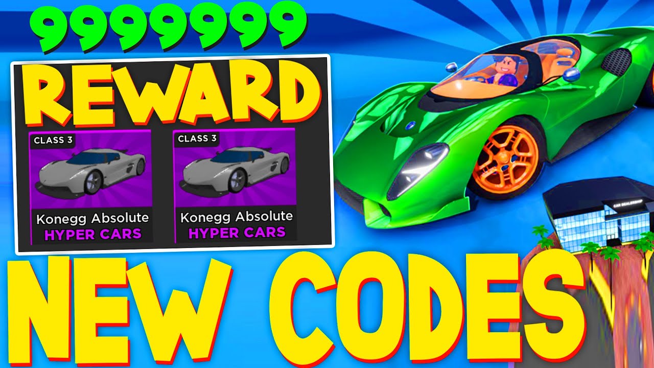 ALL NEW *FREE HYPER CAR* UPDATE CODES In CAR DEALERSHIP TYCOON CODES ...