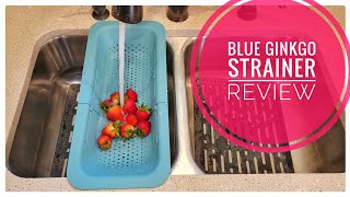 I LOVE Over Sink Colander Strainer Basket by Blue Ginkgo Review