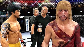 UFC 4 | Bruce Lee vs. Roman Legionary - EA sports UFC 4 - CPU vs CPU
