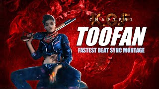 TOOFAN | KGF Chapter 2 | Free Fire Beat Sync Montage