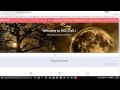 Web Portal for HOC Cell using Materialize CSS