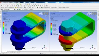 ANSYS Workbench Tutorial Video | Bolt Pretension | Contact Non Linear FE Analysis | GRS |