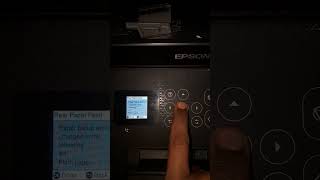 How To Sat Paper Size In Epson L5290 Printer #shorts