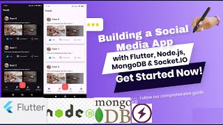 Part 13: Displaying Live Posts in Flutter | Consuming Node.js Post API in Social Media App