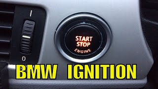 How to turn on the ignition ONLY on a BMW