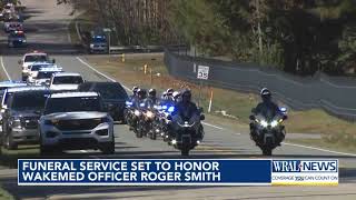 Tributes in line for WakeMed officer killed while on duty