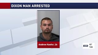 Dixon man arrested, accused of making threats with a gun