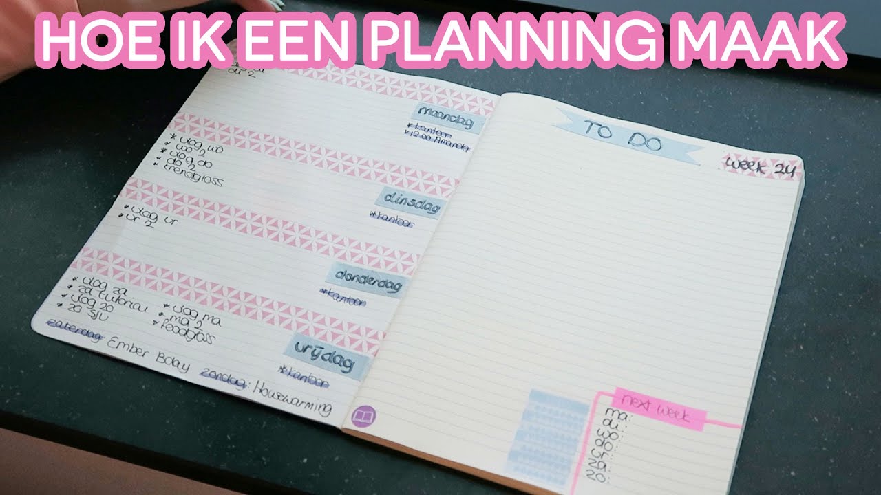 Zelf Planner Maken: Stappen Voor Het Creëren Van Je Eigen Planner