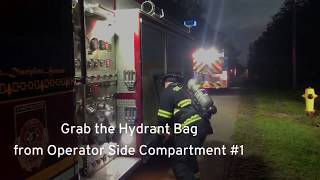 Six Nations Fire - Hitting the Hydrant Drill #1 Forward Lay