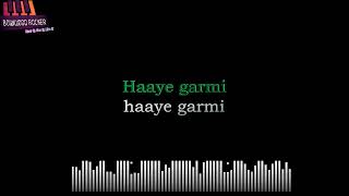 Garmi Karaoke| Street Dancer 3d|Badhshah | Item Songs