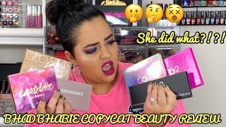 NEW BHAD BHABIE + COPYCAT BEAUTY MAKEUP REVIEW!