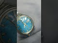 Seiko Quartz 3803, accutron blue dial 3803 Calibr Japanese men's watch